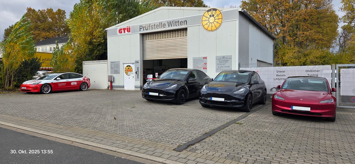 Impression vom Tesla End of Warranty Check in Witten