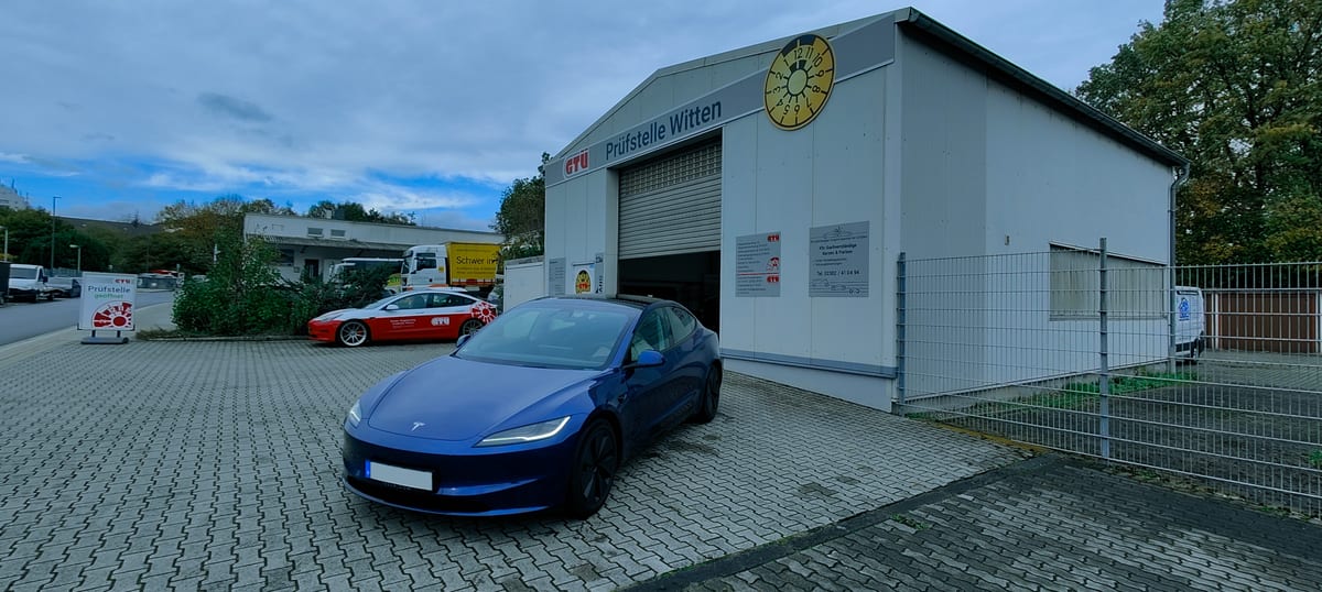 Impression vom Tesla End of Warranty Check in Witten