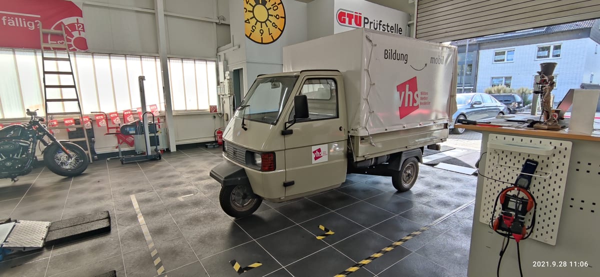 Impression aus der GTÜ-Prüfstelle Witten