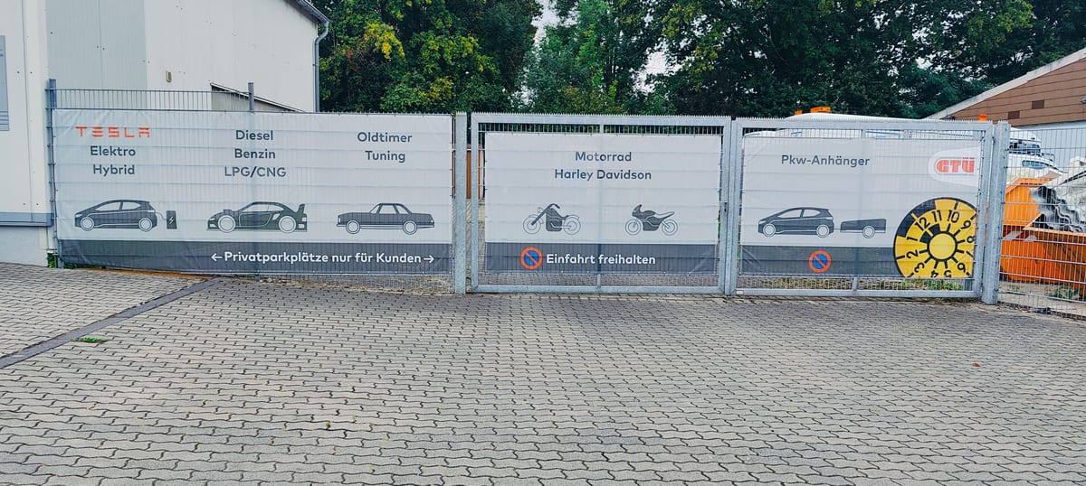 Impression aus der GTÜ-Prüfstelle Witten