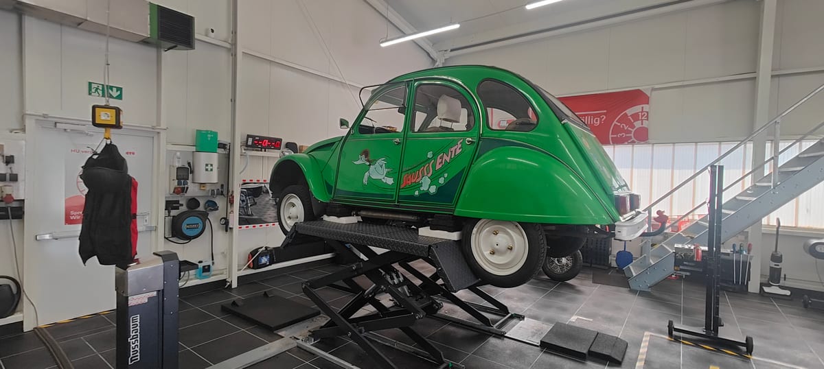 Impression aus der GTÜ-Prüfstelle Witten