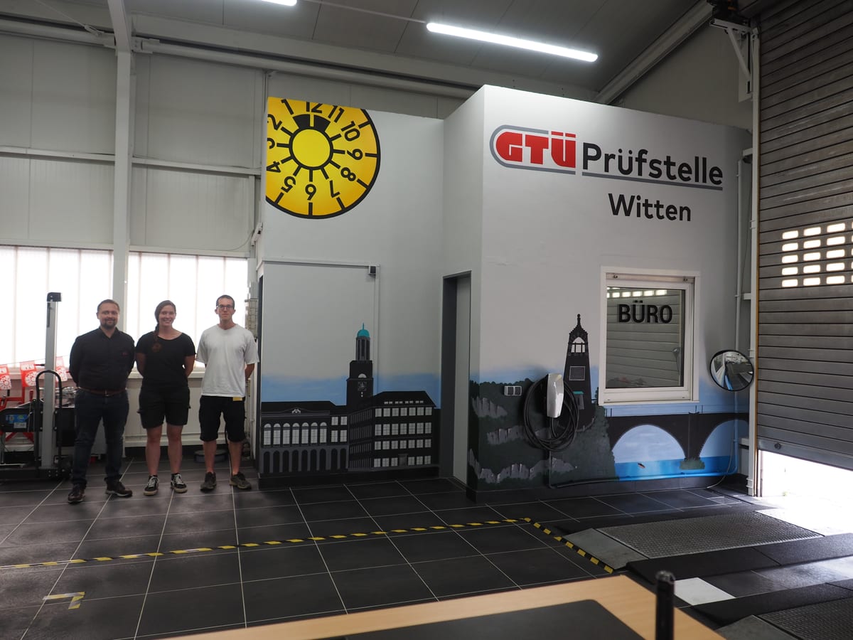 Impression aus der GTÜ-Prüfstelle Witten